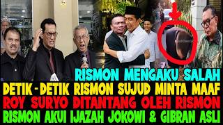Download lagu RISMON MENGAKU SALAH..!! DETIK DETIK RISMON AKUI IJAZAH JOKOWI ASLI & MINTA MAAF KE JOKOWI 😂 mp3
