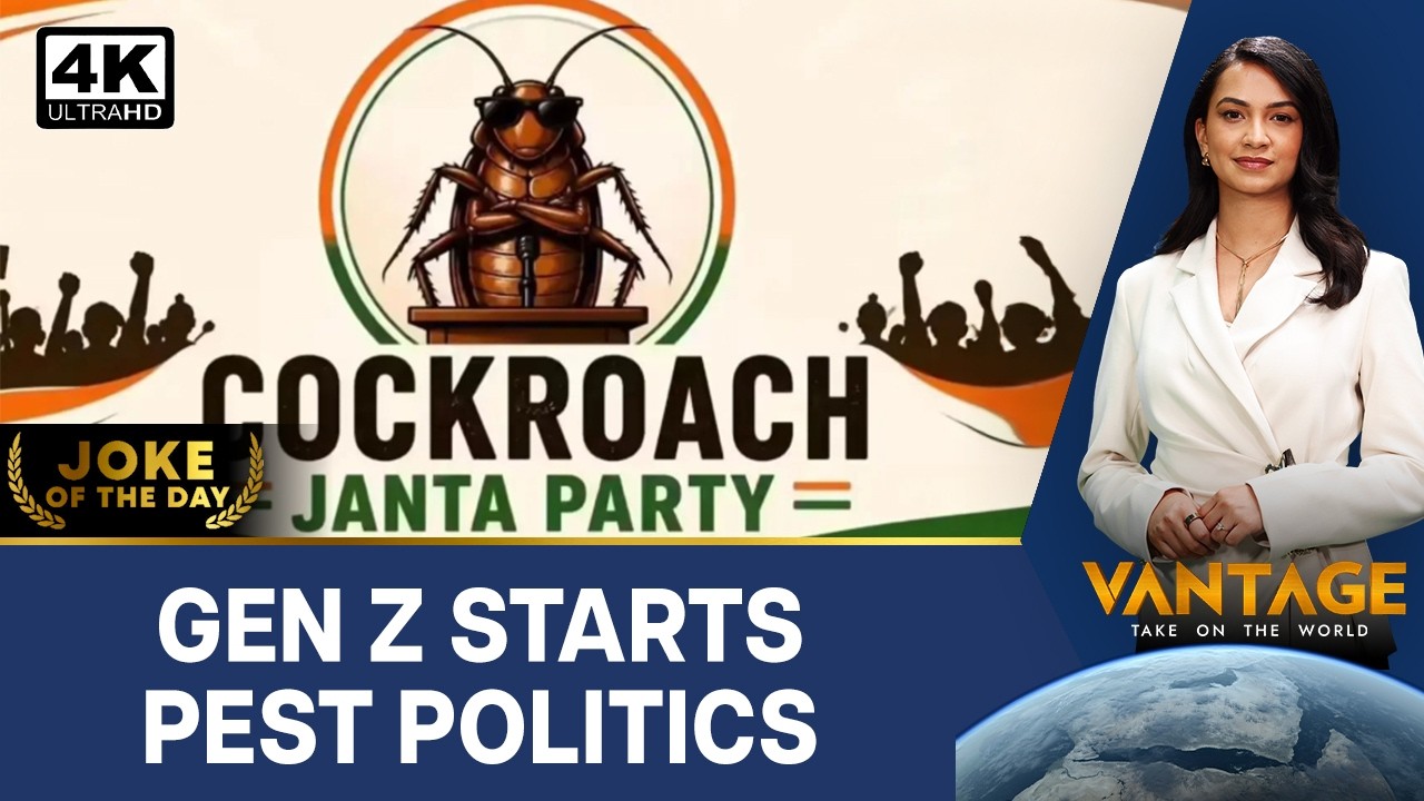 Who Are The 'Cockroach Janata Party' & 'National Parasitic Front'? | Vantage on Firstpost | 4K