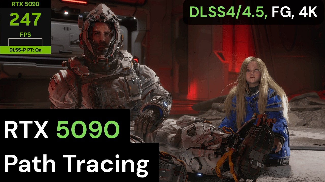 RTX 5090 | Pragmata 4K Ray & Path Tracing Tested. Ray Reconstruction Preset's D and E & DLSS 4.5