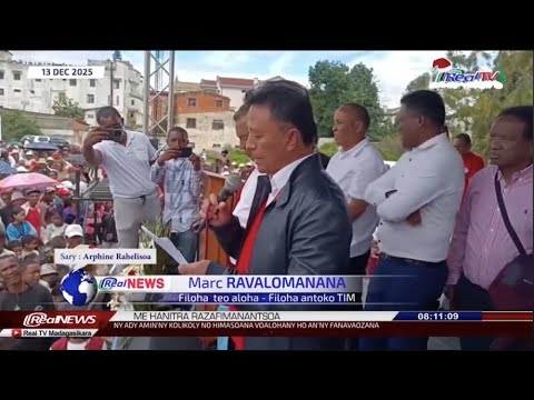 REAL NEWS / NY #VAOVAO MARINA MIVANTANA 13 DESAMBRA 2025. #Madagascar