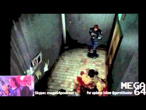 Mega64 Poorly Played Stream 65 HalloweenCast - Cody's Call, Resident Evil Collectables