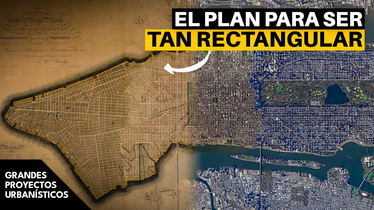 ¿Por Qué NUEVA YORK Está Perfectamente Trazada? || Urbanópolis