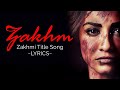Zakhm - Türkçe Alt Yazılı | Zakhmi Title Song Lyrics | VB On The Web | Vikram Bhatt