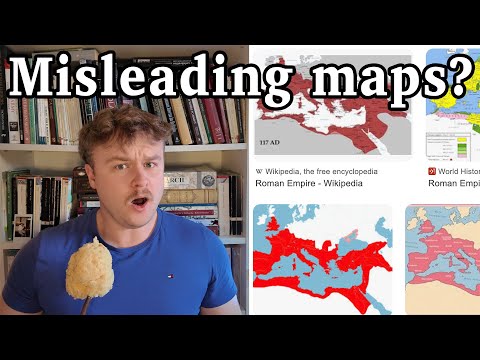Are maps of the Roman Empire misleading?