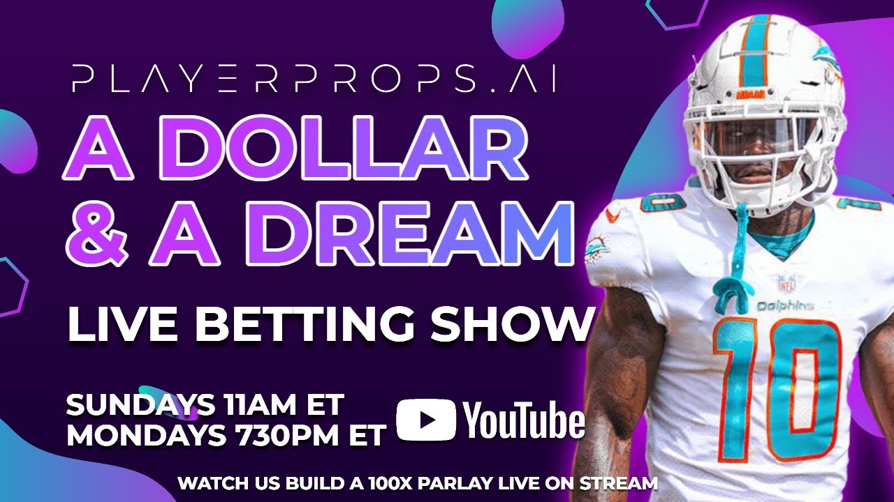 A Dollar & A Dream - Creating a 100X+ NFL Parlay for MNF Week 2