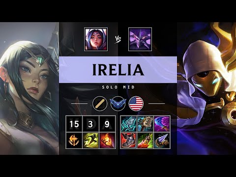Irelia Mid vs Kassadin - NA Diamond Patch 25.16