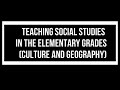 INTRODUCTION TO SOCIAL STUDIES
