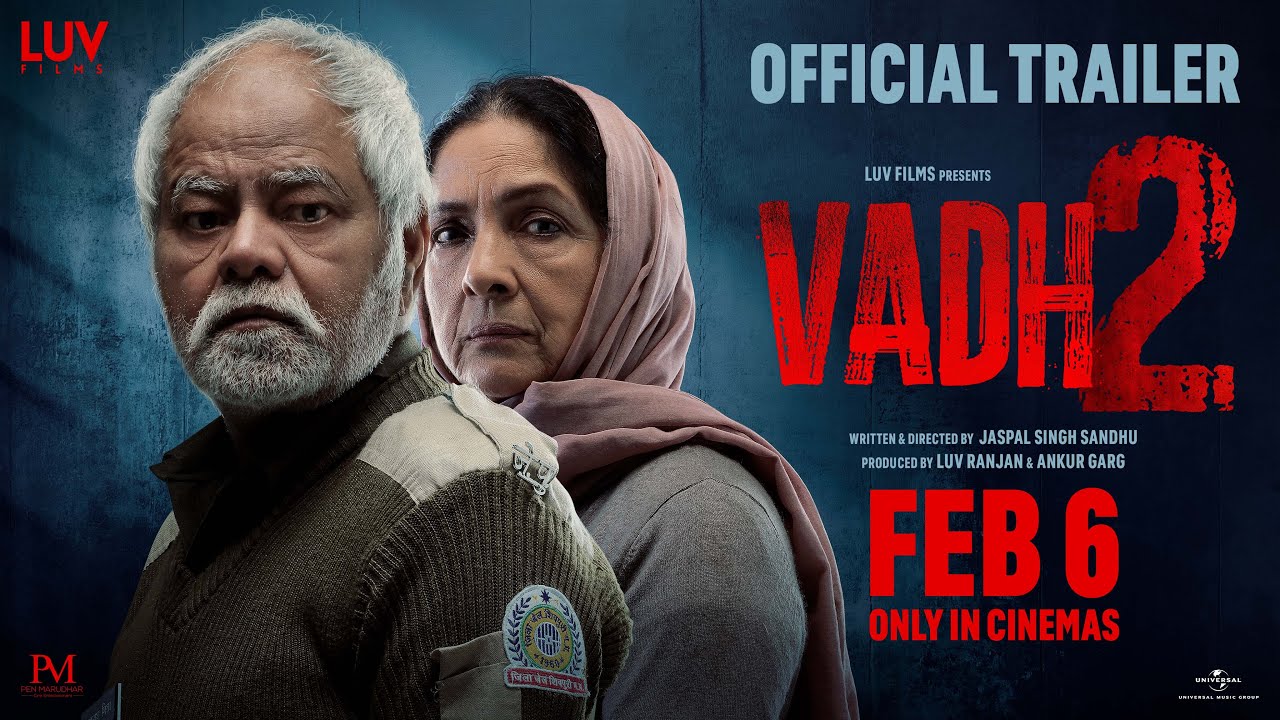 Miniature de la vidéo Vadh 2 - Official Trailer | Sanjay Mishra, Neena Gupta | Jaspal Singh Sandhu | Luv Films | 6th Feb du film वध 2