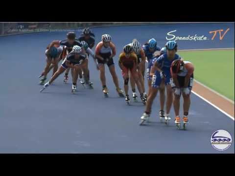 European Championship 2016 Junior A Ladies 10.000m points elimination