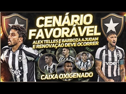 💰SALE OF 4 PLAYERS BOOSTS BOOTAFOGO'S CASH FLOW AND FAVORS THE RENEWALS OF ALEX TELLES AND BARBOZA