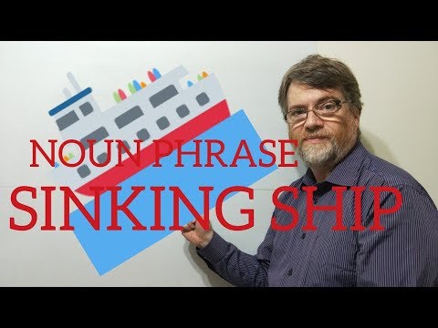 英語家庭教師ニックP 名詞句 (75) Sinking Ship (English Tutor Nick P Noun Phrase (75) Sinking Ship)