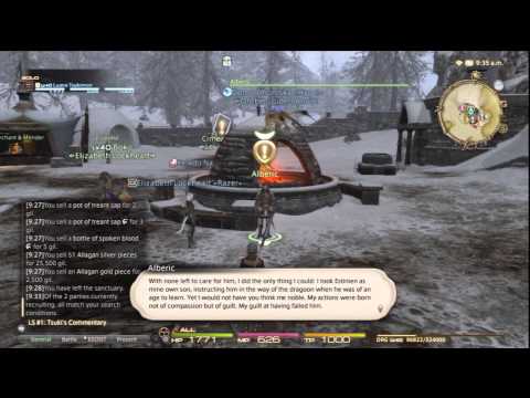 FFXIV: ARR - "A Realm Relived" - 64 - Unfading Skies (Level 40 DRG Quest)