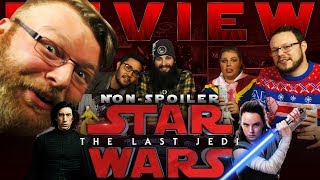 "Star Wars: The Last Jedi" Non-Spoiler MOVIE REVIEW!!