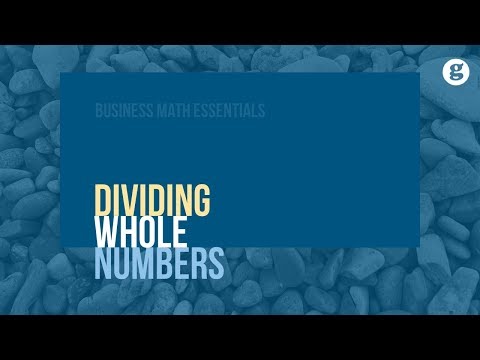 Dividing Whole Numbers