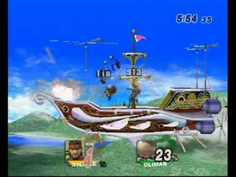 SiD 2 L½F - Swordgard (Snake) vs Tin Man (Olimar) 2
