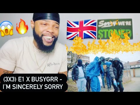 AMERICAN REACTS🇺🇸🔥 (3x3) E1 x BusyGrr - I’m Sincerely Sorry #ALG