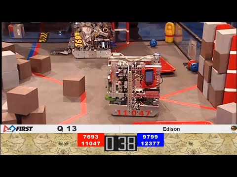 Q13 - 2018 FIRST World Championship Detroit FTC Relic Recovery | FTC Team 11047 Screw It !!