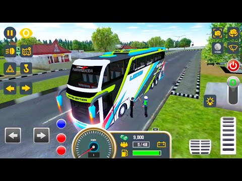 Mobile Bus Simulator ~ Police Ticketed ~ Android Game Play