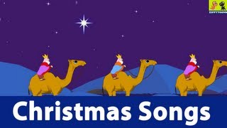 Nursery Rhymes | We Three Kings | Animated Christmas Songs With Lyrics For Kids
