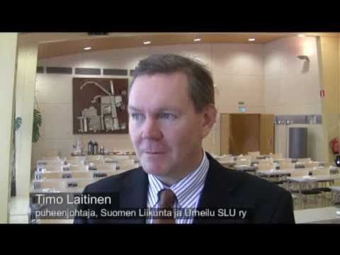 SLU:n puheenjohtaja Timo Laitinen: Strategia selkeyttää urheilun työnjakoa