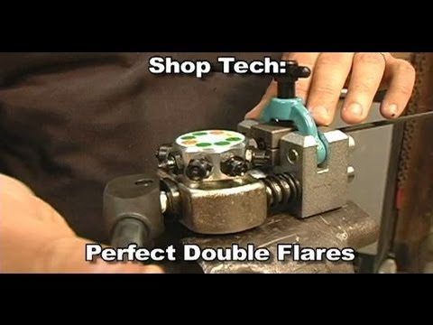 How To Double Flare Brake Lines Perfectly With Eastwood Double Flare Tool V8TV Video