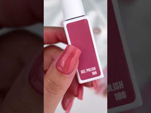 Гель-лак рожевий JOIA vegan Apricot Silk №188, емаль (6 мл)