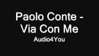 Paolo Conte - Via Con Me (lyrics)