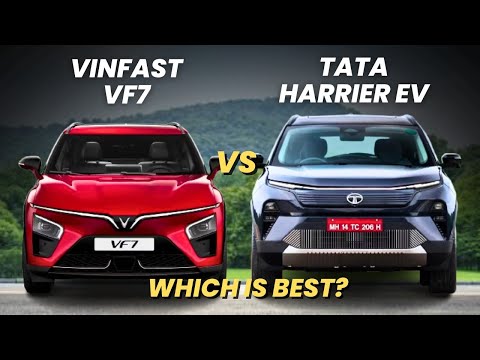 Vinfast VF7 vs Tata Harrier EV | Which is Best? | vinfast vf7 | vf7 vinfast