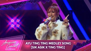 Download lagu Pertama Kali!! Ayu Ting Ting Medley Song [SIK ASIK X TING TING] | Amazing Concert GTV mp3