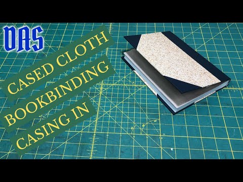 Case Bound Book 6 Casing In // Adventures in Bookbinding
