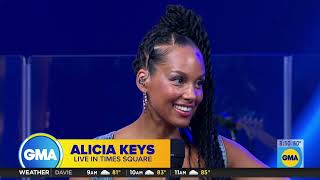 Alicia Keys - Like You&#39;ll Never See Me Again - Best Audio - Good Morning America - June 7, 2023