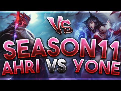SEASON 11 Ahri vs Yone Full Gameplay ~ Rank 1 Ahri LegitKorea