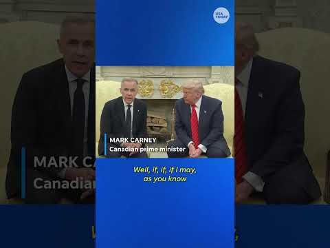 Trump, Carney debate annexing Canada as 51st state Shorts