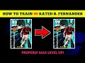 How To Train Free Blue Lock BRUNO FERNANDES in efootball 2024 mobile