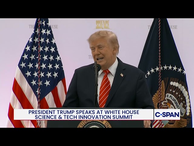 Trump says Elon Musk is “our modern-day Thomas Edison” before awarding ...