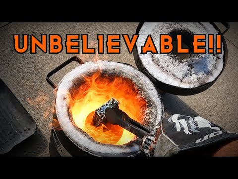 Melting Aluminum Bronze - IT SHATTERED!!  WTH?  Great Learning Experience and a GREAT Result