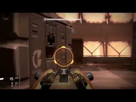 Destiny gameplay PS4 HD walkthrough Level 17, The Buried City, Meridian Bay, Mars