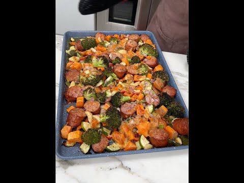 Easy & healthy sheet pan dinner