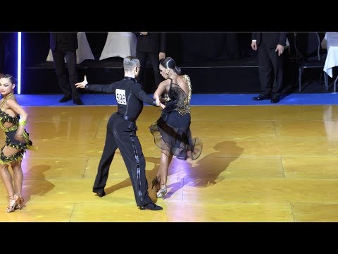 Egor Kulikov - Maria Goroshko RUS, Samba | Tallinn Open 2018