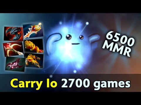 6500 MMR carry Io — 2700 games in total on Wisp