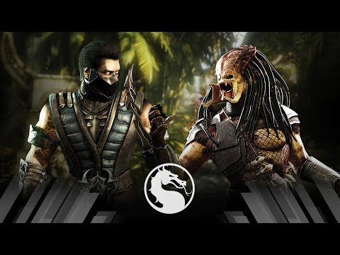 Mortal Kombat X - Revenant Sub-Zero Vs Predator (Very Hard)
