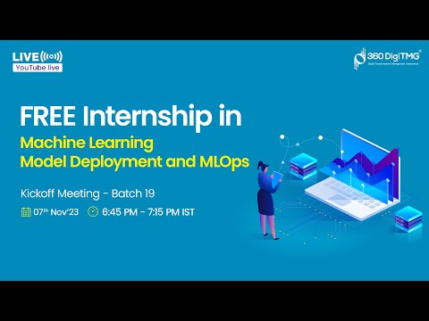 Machine Learning Model Deployment and MLOps Internship | Batch 19 | 360DigiTMG