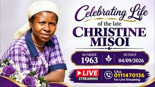 Celebrating life of the late Christine tarkwen misoi 