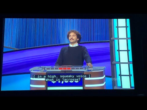 Jeopardy, Katie Hargrove Day 2 - What was that voice???? (3/17/22)