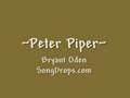 Funny Song: Peter Piper - A Tongue Twister song ...