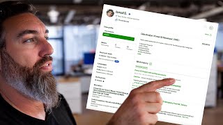 Reaction to an Upwork Profile 2024 (Real Time)