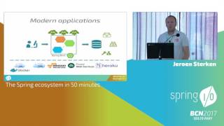 The Spring ecosystem in 50 minutes - Jeroen Sterken @ Spring I/O 2017