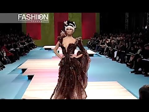 CHRISTIAN LACROIX Spring Summer 2002 Haute Couture Paris - Fashion Channel
