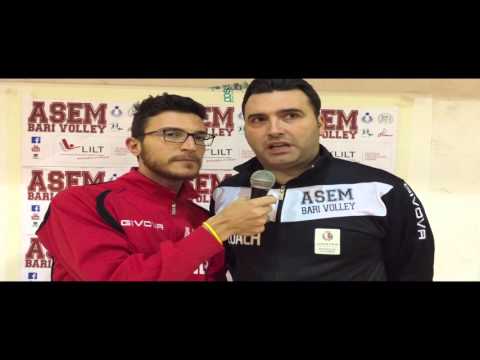 Bordocampo ASEM: Prisma ASEM Bari vs Caffè Cappuccini Tricase (B2M)