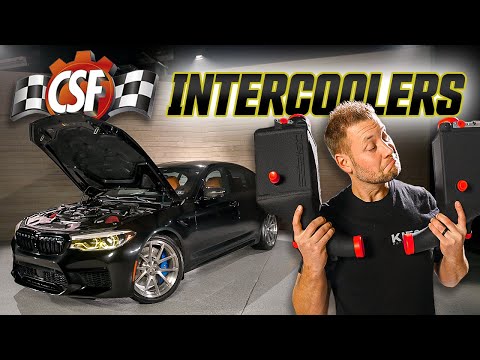 How to UPGRADE your M5 (F90) INTERCOOLERS with CSF